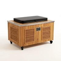 TimberChill Glacier Pro Cedar Cold Plunge — Studio Shot