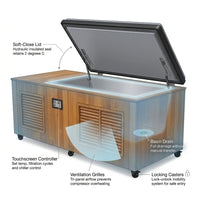 TimberChill Glacier Pro Cedar Cold Plunge — How It Works